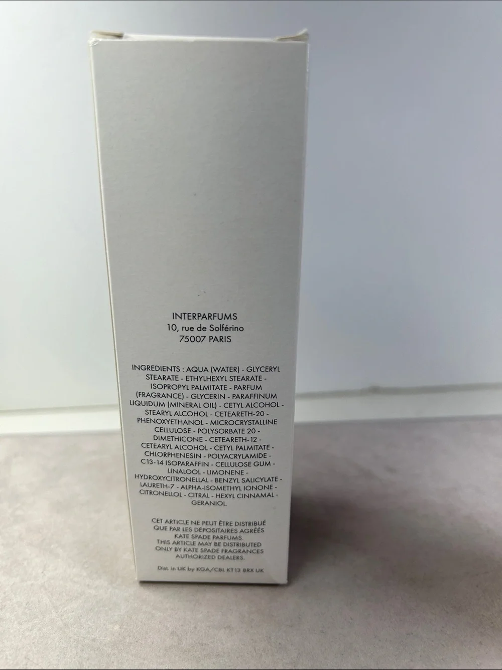 kate spade Chérie Perfumed Body Lotion